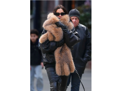 Med ét look bekræfter Irina Shayk trenden denne vinter.