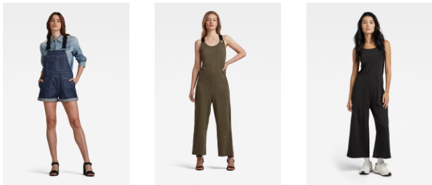 Dame jumpsuits G-Star RAW: Dame jumpsuits G-Star RAW: