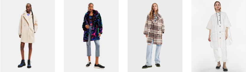 Damefrakker Desigual: