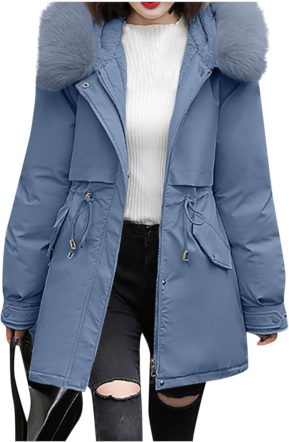 Dameparka til blæsende og kølige dage i Danmark