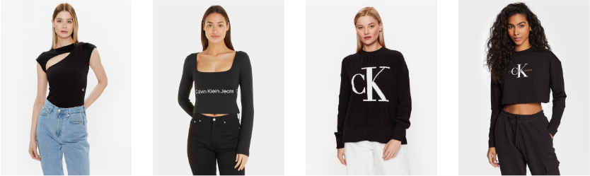 Bluser og tunikker til kvinder – Calvin Klein: