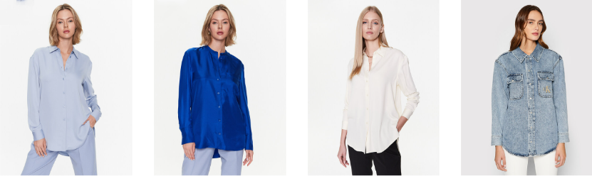 Dame skjorter Calvin Klein: