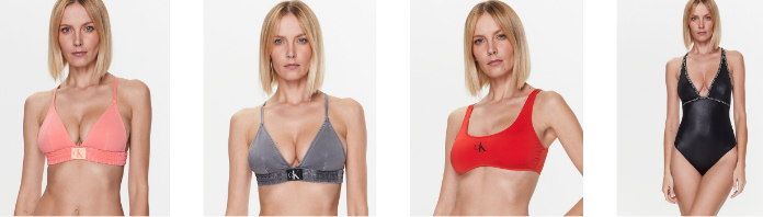 Damebadetøj Calvin Klein Swimwear Damebadetøj Calvin Klein Swimwear: