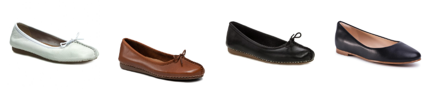 Dame ballerinaer Clarks: Dame ballerinaer Clarks: