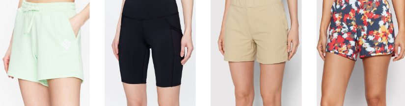 Dame-shorts Columbia: Dame-shorts Columbia: