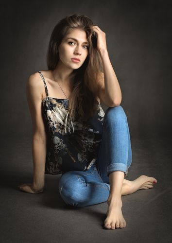 Moderne damejeans 1