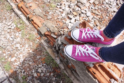 Hvide dame-sneakers 7