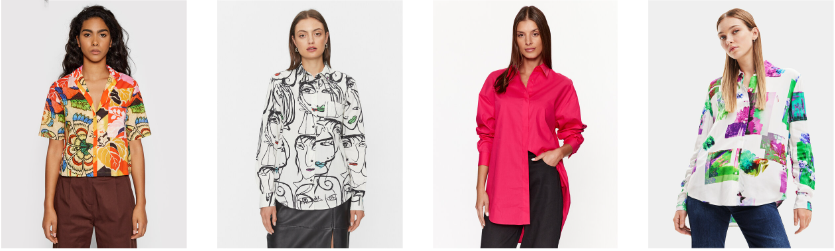 Dame skjorter Desigual: