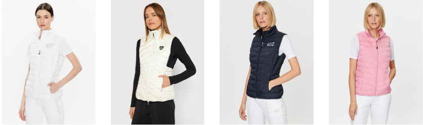 Dameveste eller cardigans EA7 Emporio Armani
