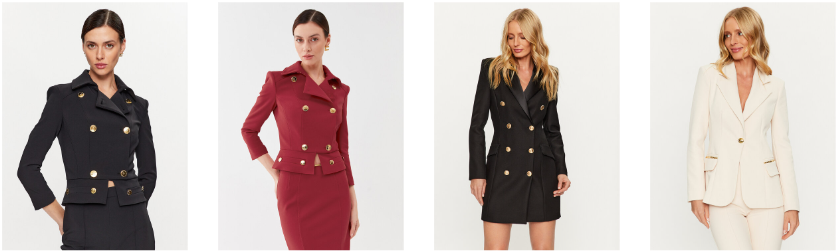 Dameblazere og jakker Elisabetta Franchi Dameblazere og jakker Elisabetta Franchi