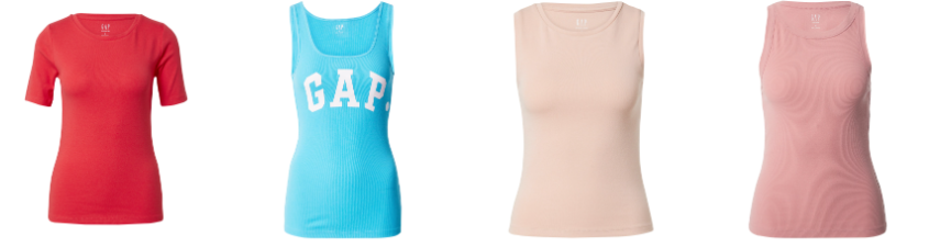 Dame-T-shirts og toppe fra Gap: Dame-T-shirts og toppe fra Gap: