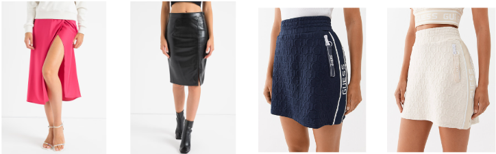 Dame-nederdele GUESS: Dame-nederdele GUESS: