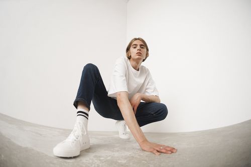 Herresneakers i læder 3