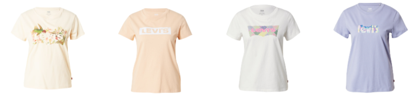 Dame-T-shirts og toppe fra Levi’s: Dame-T-shirts og toppe fra Levi’s: