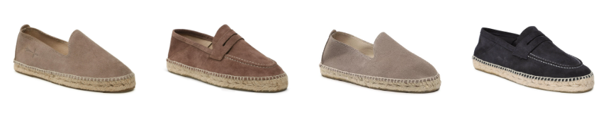 Herre-espadriller Manebi: