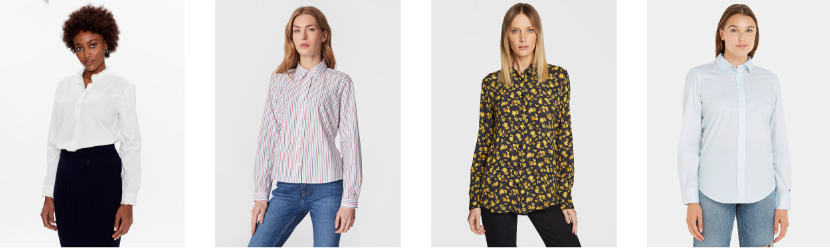 Dame skjorter Tommy Hilfiger: